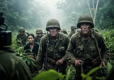 Filmes de guerra disponíveis no catálogo de teste IPTV.